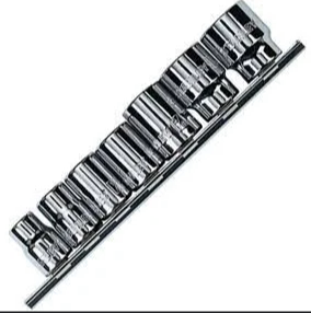 JOGO DE SOQUETES 3/8POL - 11 PEÇAS