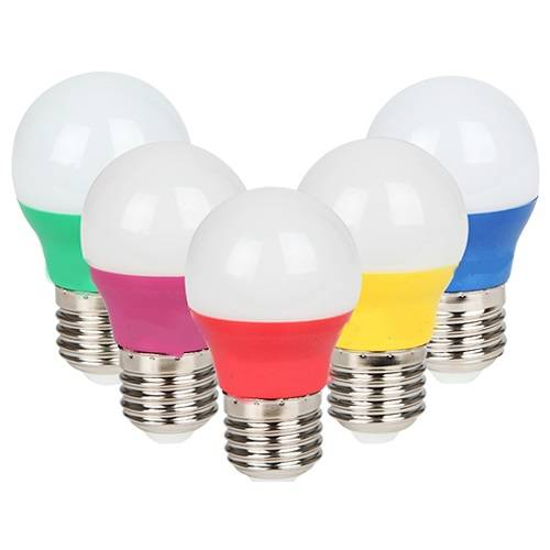 LAMP LED BOLINHA 3W ROSA BIV KIAN