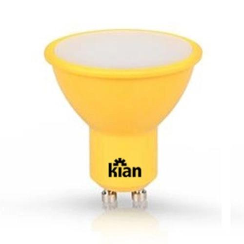 LAMP LED MR16 4W AMARELO BIV KIAN
