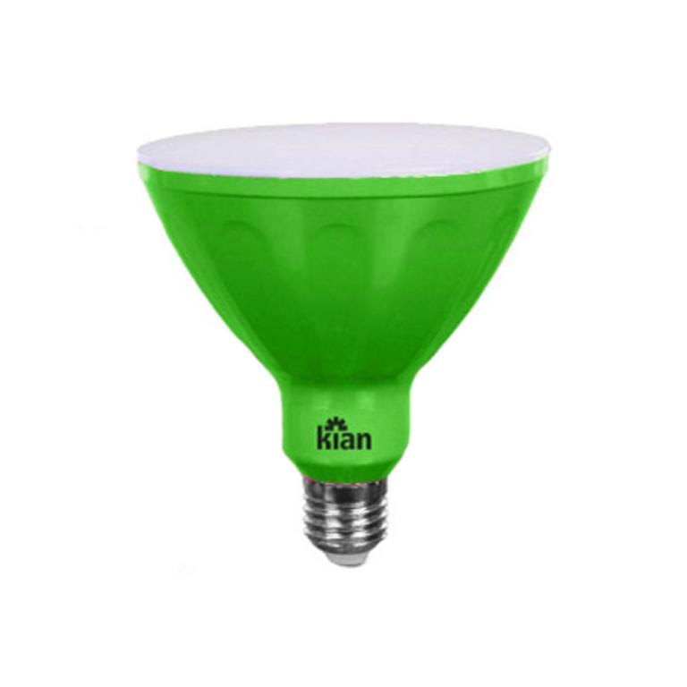 LAMP LED PAR38 15W VERDE BIV KIAN