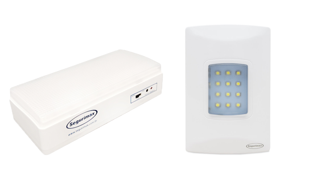 ILUMINAÇAO DE EMERGENCIA AUTONOMALED 100 LUMENS EMBUTIR 60/120