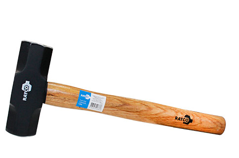 MARRETA OITAVADA COM CABO MADEIRA 1,5KG