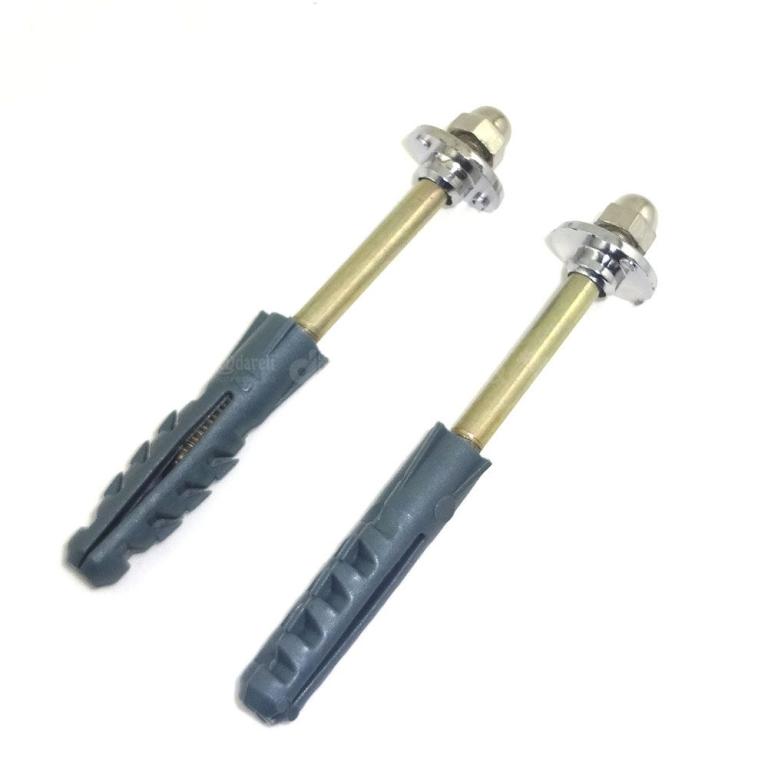 PARAFUSO P/ VASO SANITÁRIO C/BUCHA 8*40X65MM