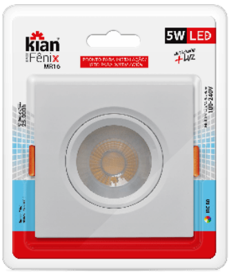 SPOT LED FENIX II QUAD MR16 5W 6K KIAN