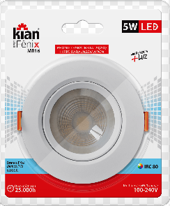 SPOT LED FENIX II RED MR16 5W 6K KIAN