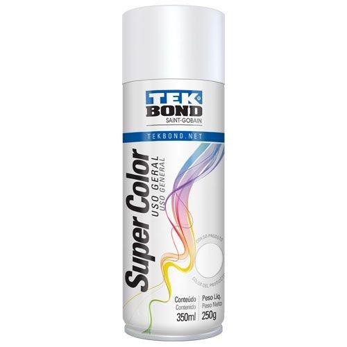 TINTA AEROSOL BRANCO FOSCO USO GERAL 350ML/250G TEK BOND