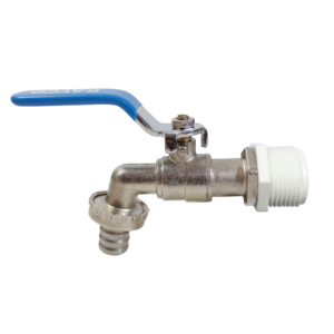 TORNEIRA METAL ESFERA JARDIM 1/2'' C/ ADAP. 3/4''