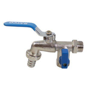 TORNEIRA ESFERA TANQUE/MÁQ. LAVAR 1/2''- SAÍDAS EM 3/4''