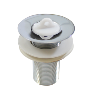 VÁLVULA LAVATÓRIO CROMADA S/LADRÃO 7/8''X6,6CM