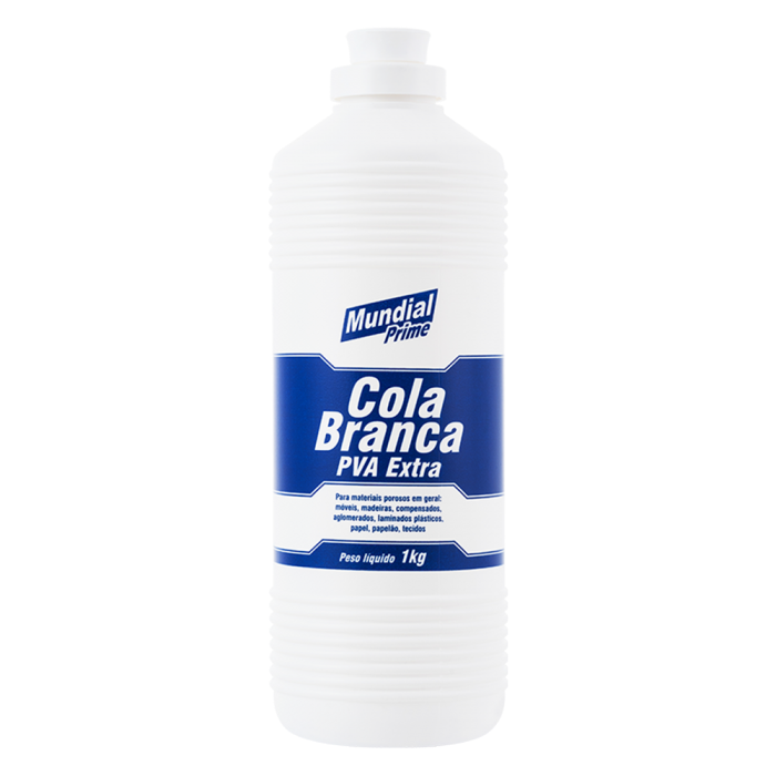 COLA BRANCA EXTRA 1KG MUNDIAL PRIME