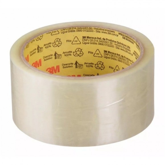 FITA DE EMBALAGEM TRANPARENTE 45MMX45M