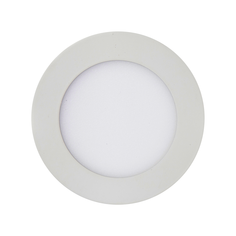 LUM LED EMB RED SLIM  6W 12CM 3K KIAN