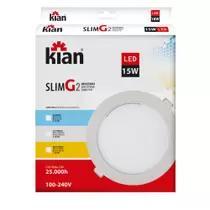 LUM LED EMB RED SLIM 15W 20CM 6K KIAN