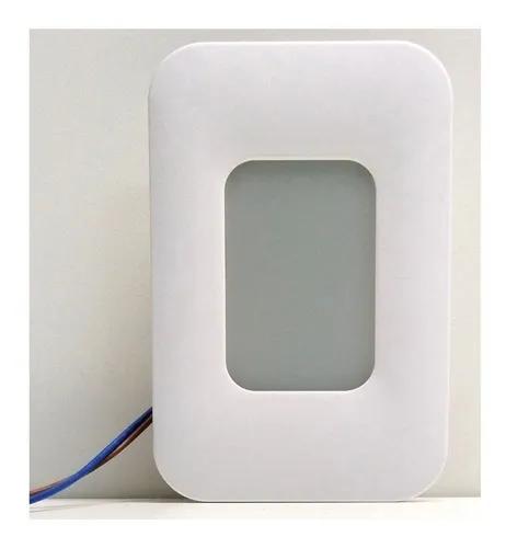 LUM LED EMB PAREDE IP20 BR 2W 4X2 6.5K KIAN