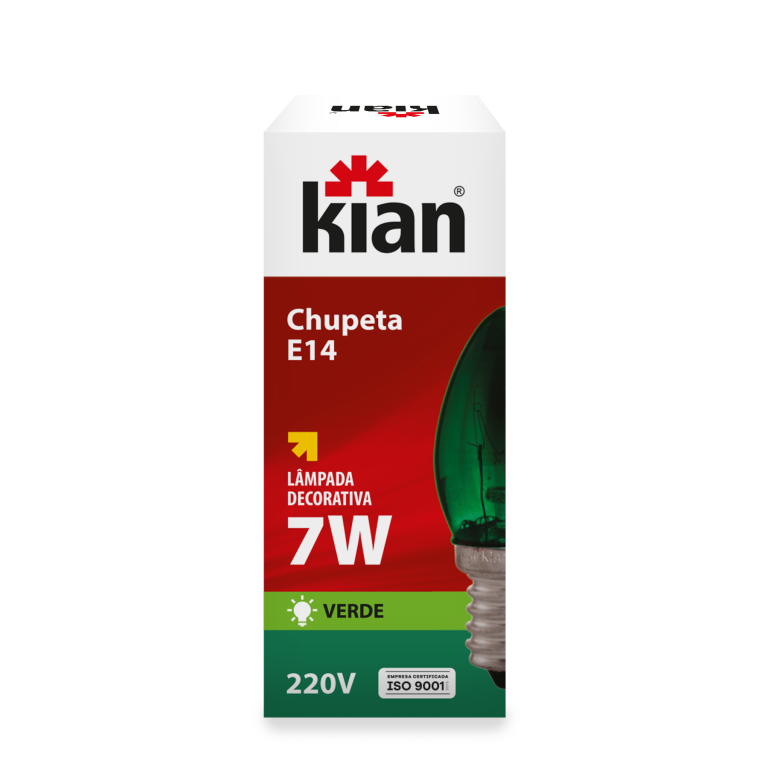 LAMP INC C7 7W 127V E14 VD KIAN