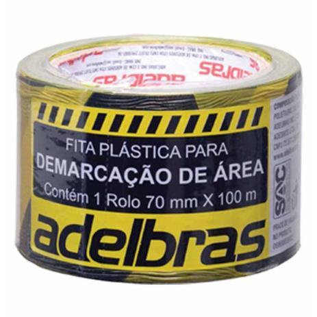 FITA DEMARCACAO ZEBRADARC 70MMX100MX0,04MM