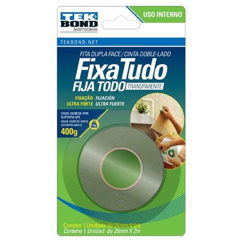 FITA ACRILICA DUPLAFACE 24MMX2M  - FIXA PRO