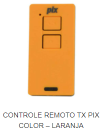 TXPIX - CONTROLE REMOTO LARANJA