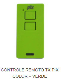 TXPIX - CONTROLE REMOTO VERDE