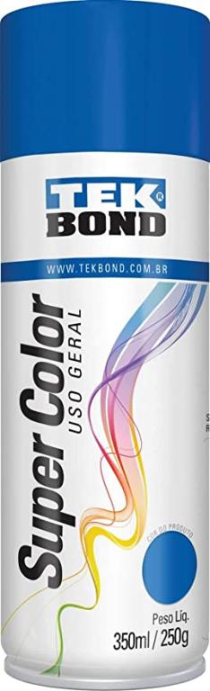TINTA AEROSOL AZUL USO GERAL 350ML/250G TEK BOND