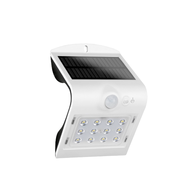 ARANDELA LED SOLAR BR 1,5W 6,0K KIAN