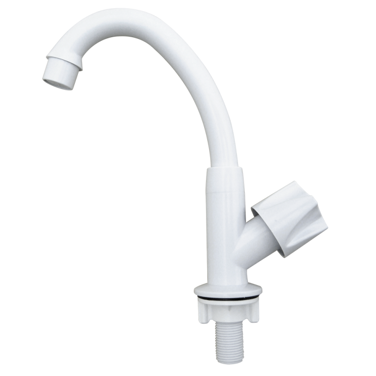 TORNEIRA LAVATORIO MESA BICA MOVEL BAIXA TULIPA BRANCA