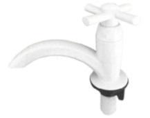 TORNEIRA LAVATORIO MESA FIXA DALIA BRANCA