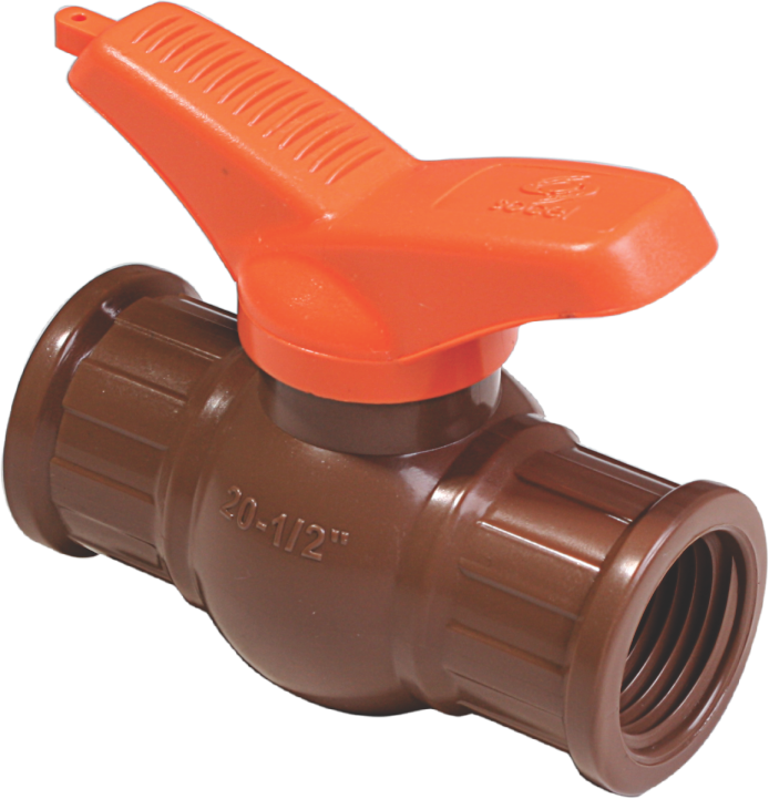 REGISTRO DE ESFERA SOLDAVEL 40MM MARRON