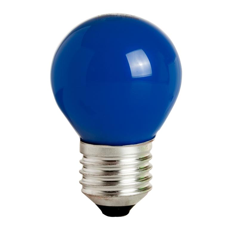 LAMP LED BOLINHA 1-3W AZUL BIV KIAN