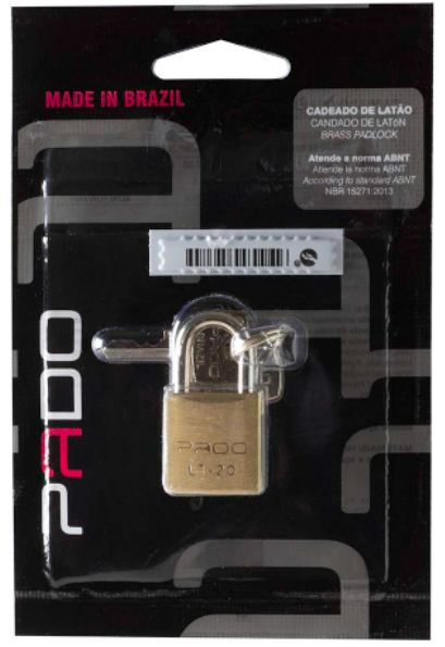 CADEADO LT 20MM - PADO