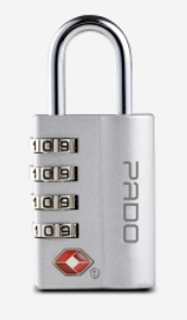 CADEADO SM EXECUTIVE 4 SEGREDOS PRATA