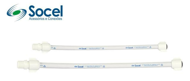 ENGATE FLEXIVEL BRANCO 60CM SOCEL EB20