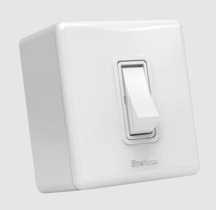 INT 1 TECLA SIMPLES BRANCA LINHA E