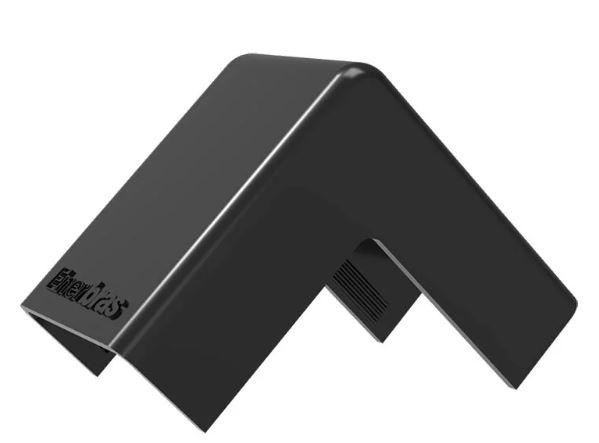 COTOVELO EXTERNO 90 (20X10) PRETO LINHA E