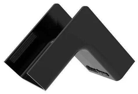 COTOVELO INTERNO 90 (20X10) PRETO LINHA E