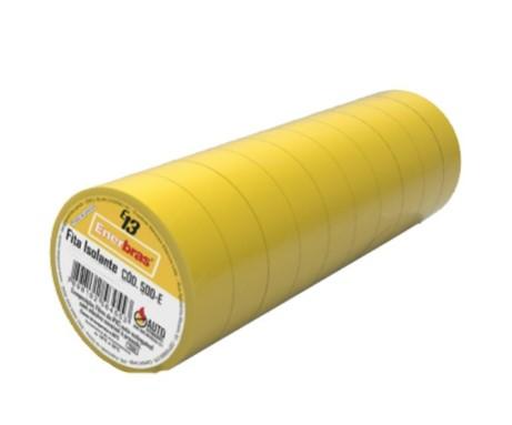 FITA ISOLANTE AMARELA 18MM X 5M