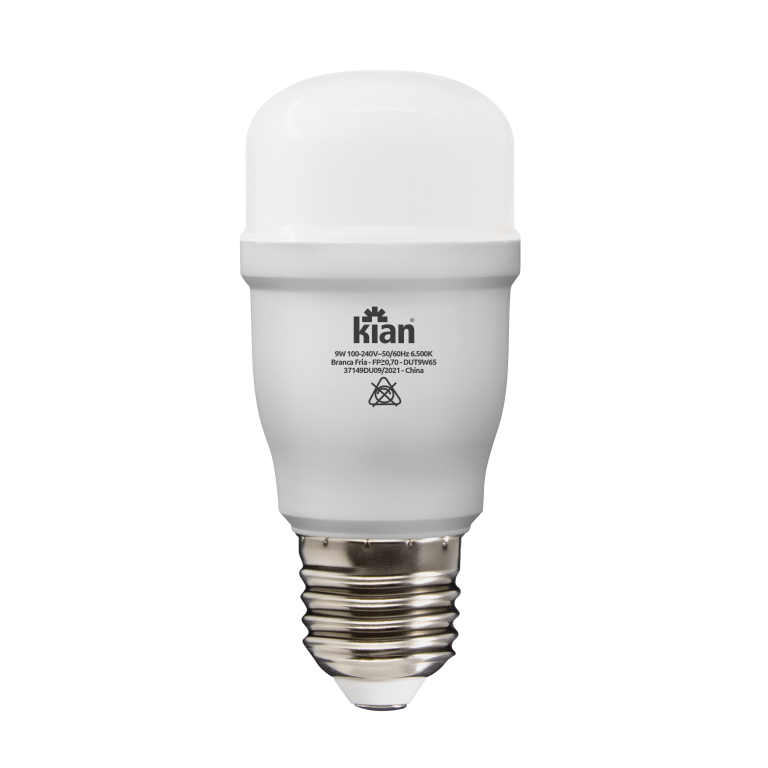 LAMPADA LED MINI T 9,0W 6,5K BIV E 27 KIAN