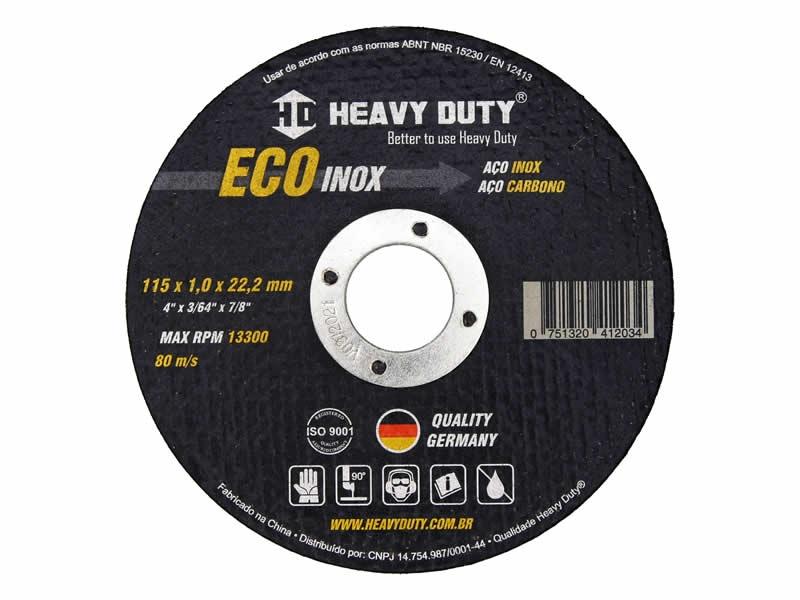 DISCO DE CORTE ECOINOX 115X1,0XX22,2