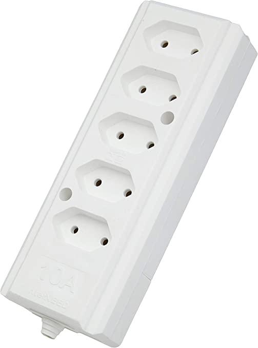 TOM BAR HERCULES 5(QUINTUPLA) 2P+T 10A BR ENC