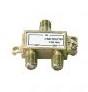 DIVISOR ANTENA 1:2 P/CABO COAXIAL c/10pcs