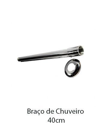 BRAÇO DE CHUVEIRO 40CM