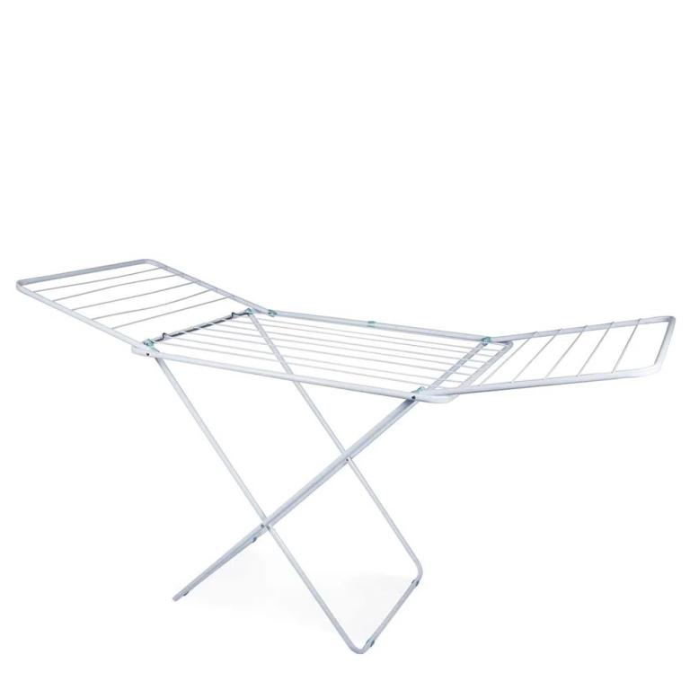 VARAL DE CHAO C/ ABAS MAXI  - MATERIAL: AÇO PINTADO -  COMPRIMENTO: 1,74m - LARGURA: 70cm - ALTURA: 95cm