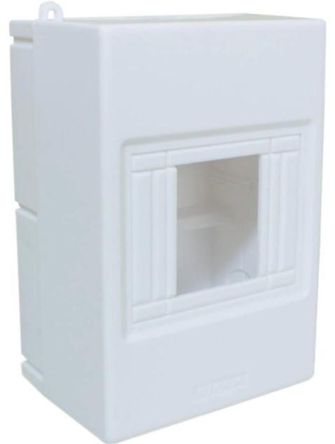 QUADRO BKX 3/4 SOBREPOR BRANCO