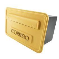 CAIXA DE CORREIO AMARELA