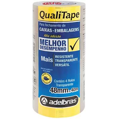 FITA QUALITAPE TRANSPARENTE 48MMX40M (PCT4RLS) TORRE
