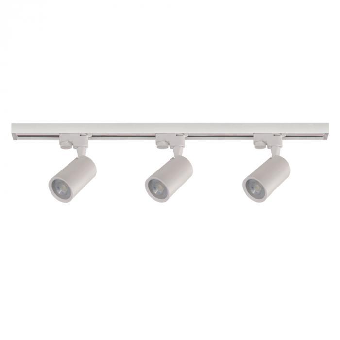 KIT 3 SPOTS 7W C/TRILHO 1 6,5K BR KIAN