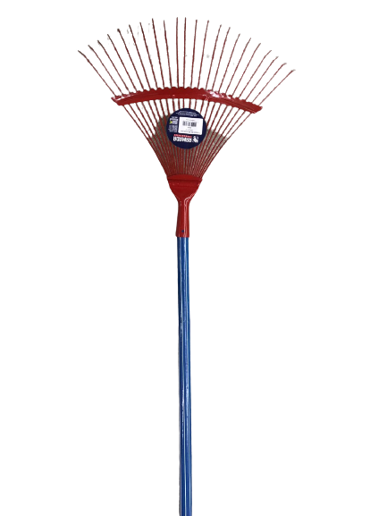 VASSOURA DE ARAME 22 DENTES - FIXA COM CABO 120CM