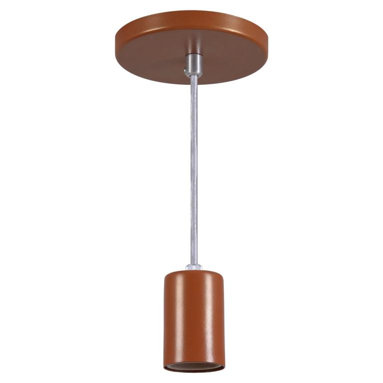 PENDENTE COPO 1XE27 COBRE