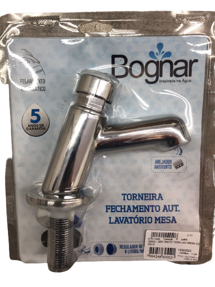 TORNEIRA LAV MESA 1/2 DN15 MATIC