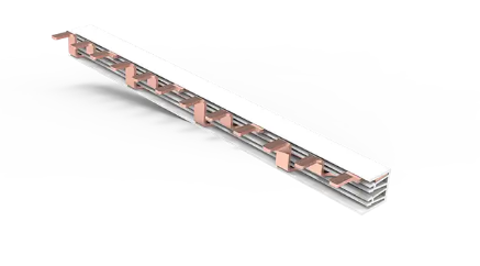 BARRA. PENTE FASE-63A-12P-21CM-MONO